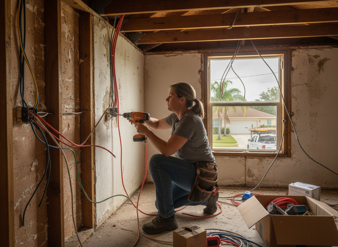 Partial House Rewiring in Apopka, FL